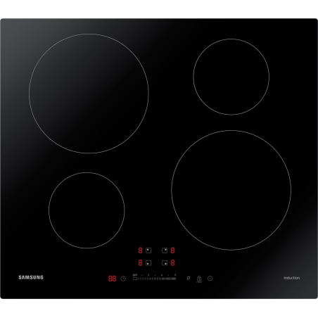 SAMSUNG NZ 64 M 3707 AK/UR Induktionskochfeld (590 mm breit, 4 Kochfelder)