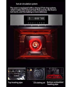 KLUGMANN KO609TFTX+KI6000BS, Autark Einbauherdset (Induktion Kochfeld, A, 70 Liter)