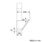 NEFF D95IHM1S0, Dunstabzugshaube (890 mm breit, 499 mm tief)