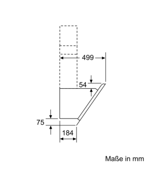 NEFF D95IHM1S0, Dunstabzugshaube (890 mm breit, 499 mm tief)