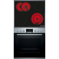 BOSCH HND 431 RS 62, Einbauherdset (Elektro, A, 71 Liter)