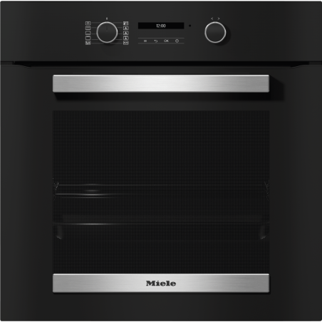 MIELE H 2467 B ACTIVE, Einbaubackofen (Einbaugerät, 76 Liter, 595 mm breit)