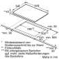 NEFF T18TT16N0 Glaskeramikkochfeld (826 mm breit, 4 Kochfelder) NEFF T18TT16N0 Glaskeramikkochfeld (826 mm breit, 4 Kochfelder)