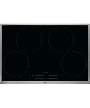 AEG 5000 Induktion / Autarkes Induktionskochfeld / Hob²Hood / 80 cm Schwarz Induktionskochfeld (80 cm breit, 4 Kochfelder)
