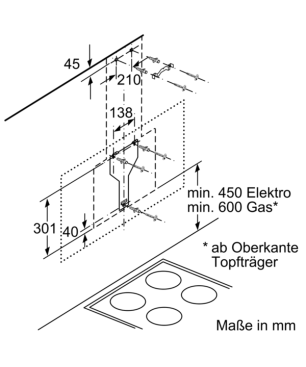 SIEMENS LC67KHM10, Dunstabzugshaube (590 mm breit, 499 mm tief)