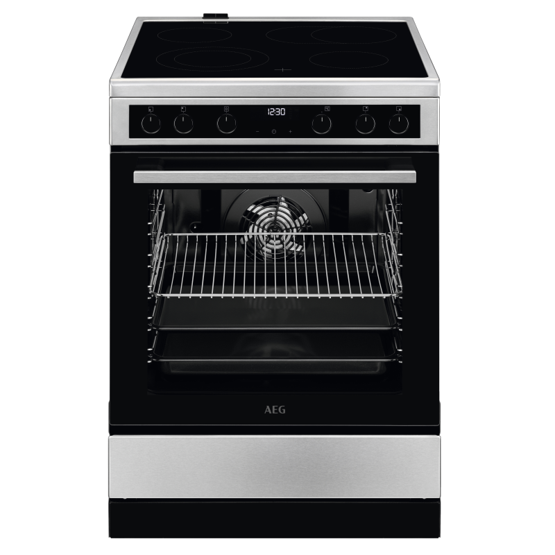 AEG CCB644COBM Standherd (EEK A, Glaskeramik-Kochfeld, 73 Liter)