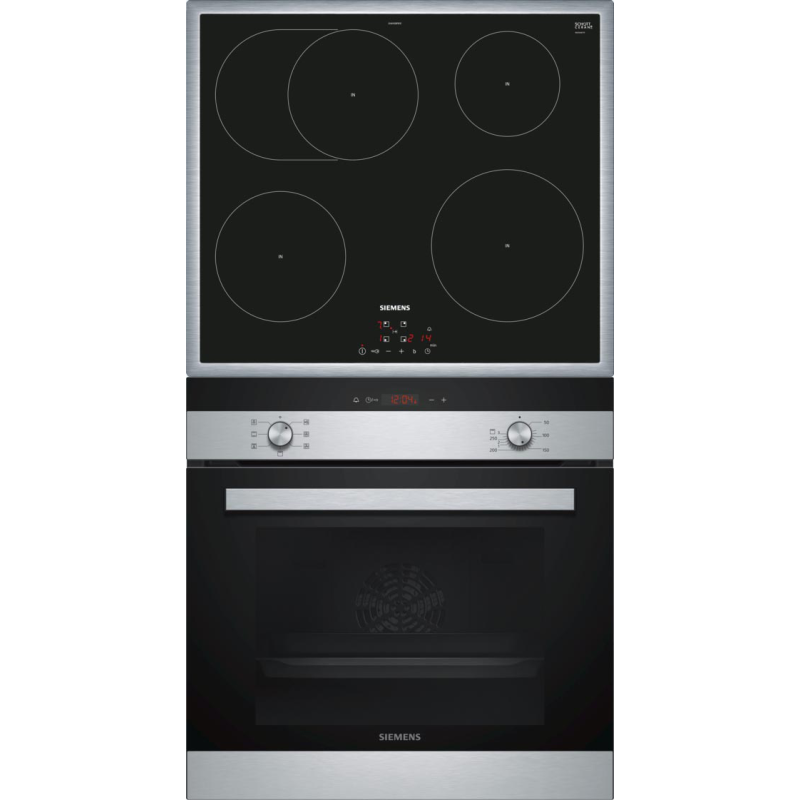 SIEMENS EQ112IA1ZM iQ100, iQ300, Backofenset (Induktionskochfeld, A, 66 Liter)