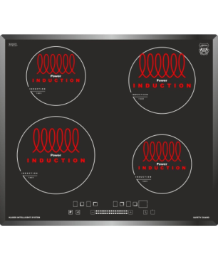 KAISER KCT 6705 FI ÄRA inkl. Grillplatte Induktionskochfeld (60 cm breit, 4 Kochfelder)