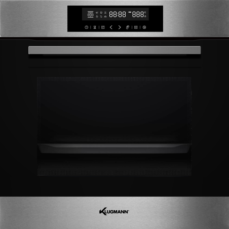 KLUGMANN KO609TCX + KVC600, Einbaubackofenset (Vitroceramic Kochfeld, A, 70 Liter)