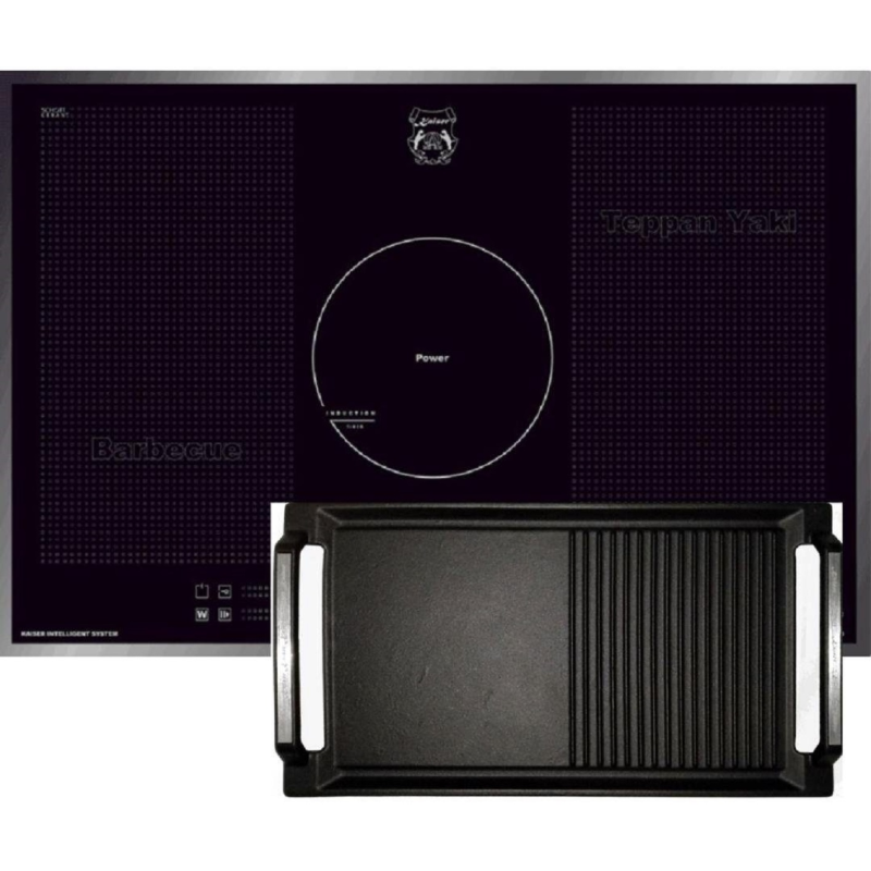 KAISER KCT 777 FI La Perle inkl. Grillplatte Induktionskochfeld (77 cm breit, 5 Kochfelder)