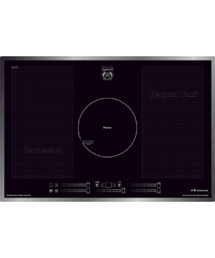 KAISER KCT 777 FI La Perle inkl. Grillplatte Induktionskochfeld (77 cm breit, 5 Kochfelder)