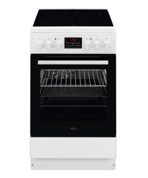AEG CCB544COBW Standherd (EEK A, Glaskeramik-Kochfeld, 57 Liter)
