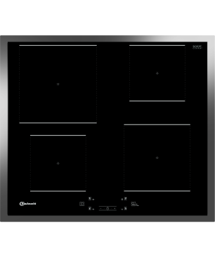 BAUKNECHT BAKO GENTLE STEAM, Einbaubackofenset (Induktionskochfeld, A+, 71 Liter)