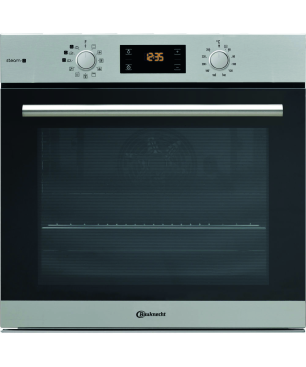 BAUKNECHT BAKO GENTLE STEAM, Einbaubackofenset (Induktionskochfeld, A+, 71 Liter)