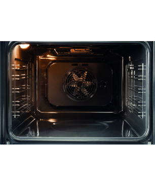 BAUKNECHT BAKO GENTLE STEAM, Einbaubackofenset (Induktionskochfeld, A+, 71 Liter)