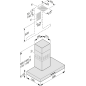 MIELE PUR 98 W, Dunstabzugshaube (898 mm breit, 500 mm tief)