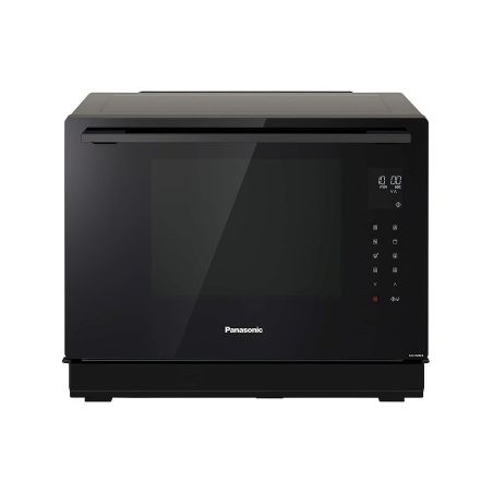 PANASONIC NN-CS88LBEPG Mikrowelle (1000 Watt, schwarz/dunkelgrau)