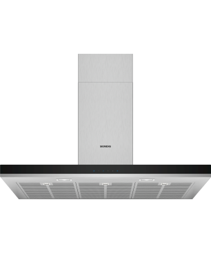 SIEMENS LC 97 BHM 50 EDELSTAHL 90 CM, Dunstabzugshaube (900 mm breit, 500 mm tief)