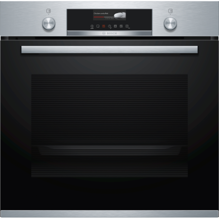 BOSCH HBG579BS0, Einbaubackofen (Einbaugerät, 71 Liter, 594 mm breit), Serie 6