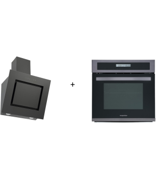 RESPEKTA EBDH-SET42060BS Backofen (Einbaugerät, A, 55 Liter, 595 mm breit)