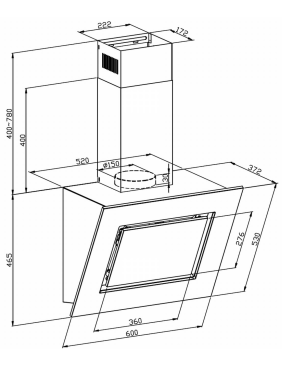 RESPEKTA EBDH-SET42060BS Backofen (Einbaugerät, A, 55 Liter, 595 mm breit)