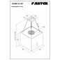 F.BAYER SAND IL40E, Dunstabzugshaube (40 cm breit, 40 cm tief)