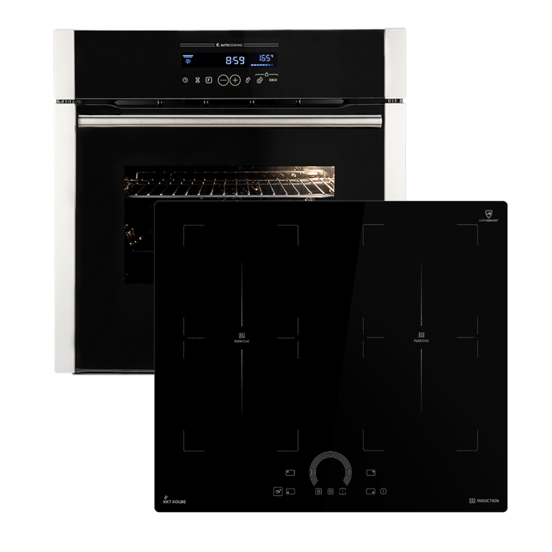 KKT KOLBE SET8016IH594FZ, Herdset (Induktion, A, 70 Liter)