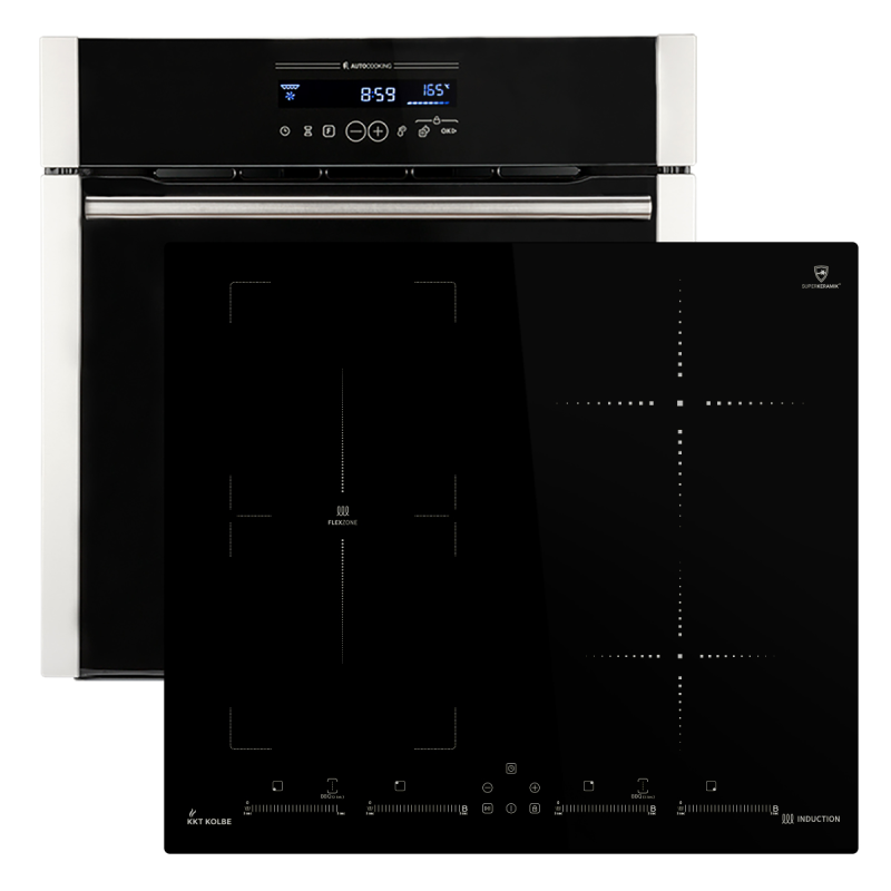 KKT KOLBE SET80162FZ, Herdset (Induktion, A, 70 Liter)