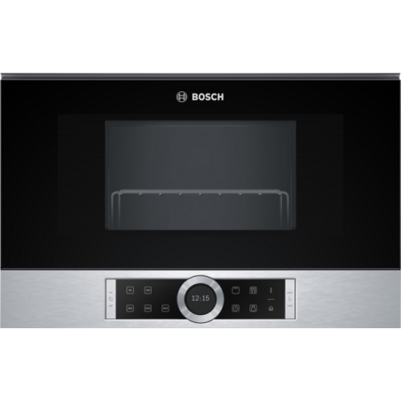 BOSCH BEL 634 GS 1 EDELSTAHL, Mikrowelle (900 Watt, Grillfunktion)