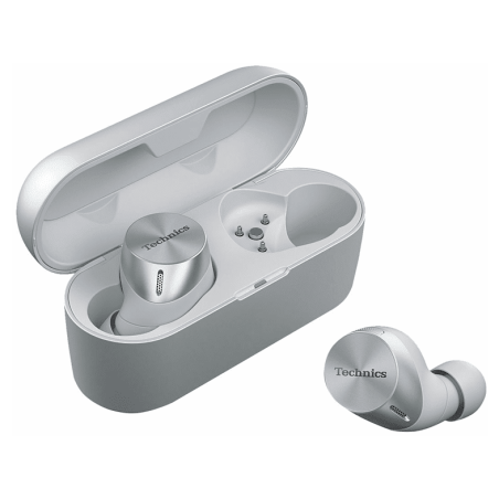 TECHNICS EAH-AZ60 Noise Cancelling, In-ear Kopfhörer Bluetooth Silber