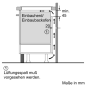 BOSCH PVS845FB5E Induktionskochfeld (795 mm breit, 4 Kochfelder)