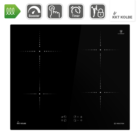 KKT KOLBE SET8013IH59RL, Herdset (Induktion, A, 70 Liter)