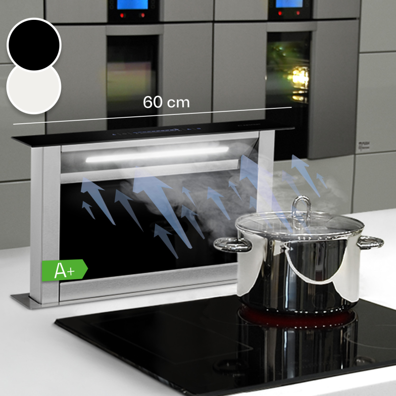 KLARSTEIN Royal Flush Eco, Dunstabzugshaube (60 cm breit)