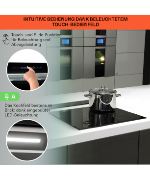 KLARSTEIN Royal Flush Eco, Dunstabzugshaube (60 cm breit, 9 cm tief)