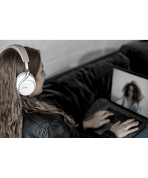 SHURE AONIC 50, Over-ear Kopfhörer Bluetooth Weiß