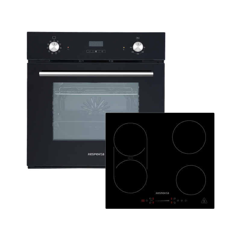 RESPEKTA ASET600196600I, Backofenset (Induktion, A, 56 Liter)