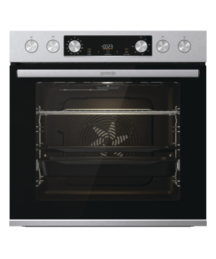 GORENJE Hot Air Set 2, Herd-Set (HiLight-Kochfeld, A, 77 Liter)