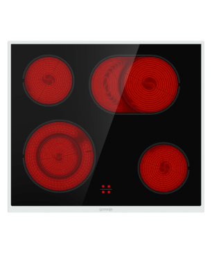 GORENJE Hot Air Set 2, Herd-Set (HiLight-Kochfeld, A, 77 Liter)