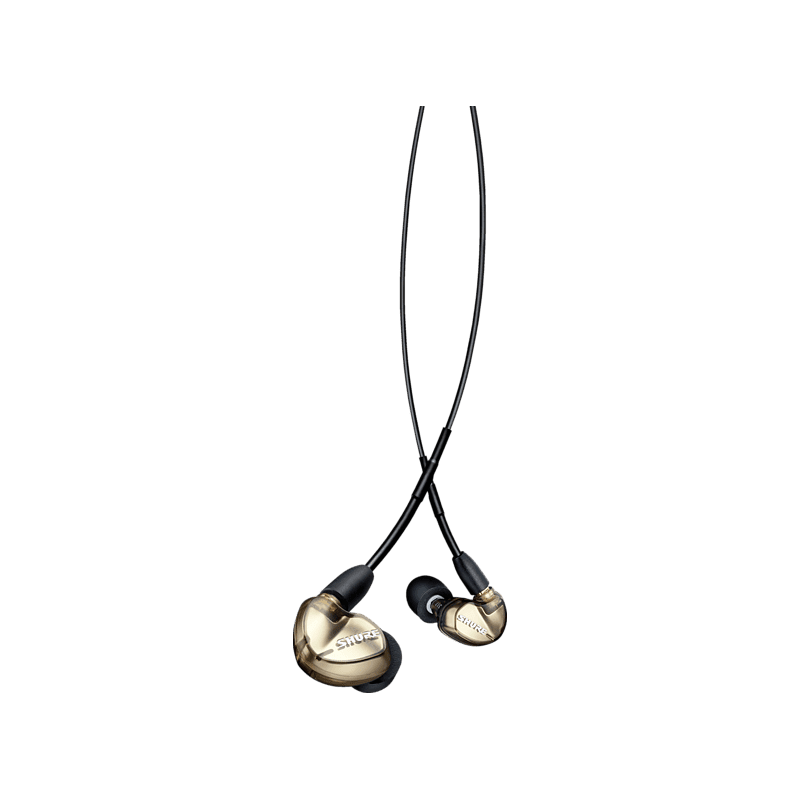 SHURE SE535-V+UNI-EFS, In-ear Kopfhörer Transparent/Schwarz