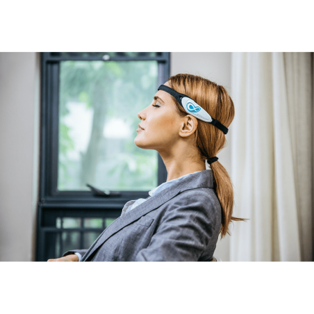 MACROTELLECT BrainLink Lite EEG, Neckband EEG-Headset Bluetooth weiß