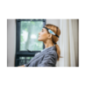 MACROTELLECT BrainLink Lite EEG, Neckband EEG-Headset Bluetooth weiß