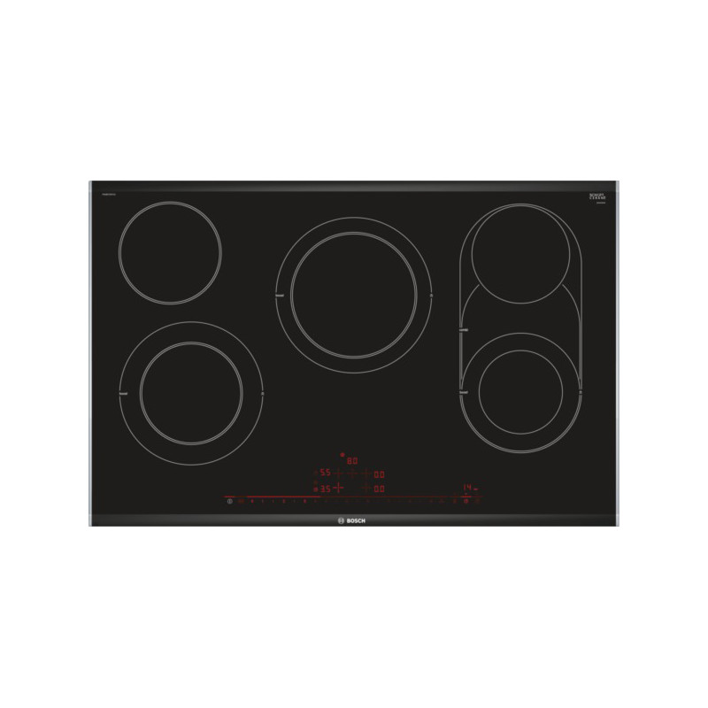 BOSCH PKM875DP1D Elektrokochfeld (816 mm breit, 5 Kochfelder)