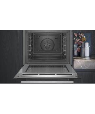 SIEMENS HB578ABS0, Einbaubackofen (Einbaugerät, 71 Liter, 594 mm breit), iQ500