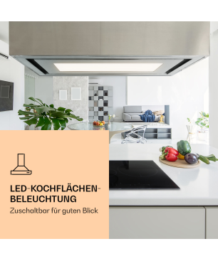 KLARSTEIN Remy Brilliant Edition, Dunstabzugshaube (90 cm breit, 50 cm tief)