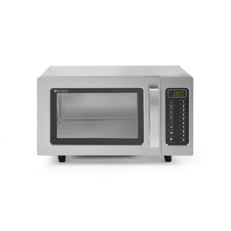 HENDI programmierbar 1000W 23L, 230V/1550W, 511x432x(H)311mm Mikrowelle (1000 Watt)