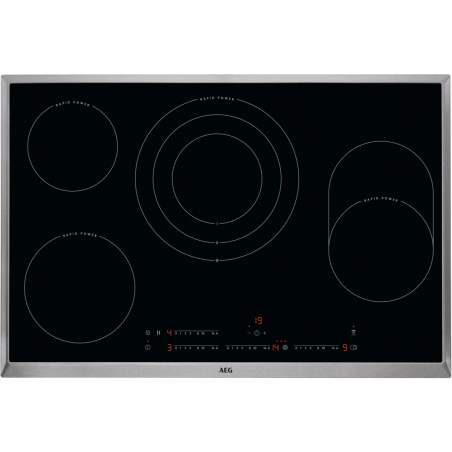 AEG HKA8548RAD Glaskeramikkochfeld (766 mm breit, 4 Kochfelder)