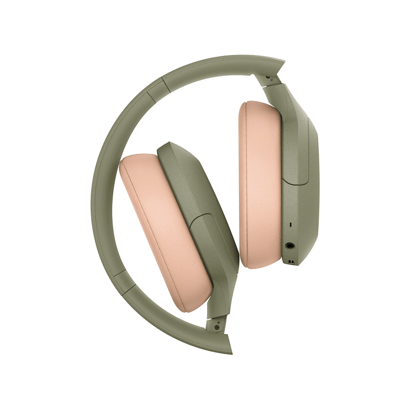 SONY h.ear on 3 WH-H910N, Over-ear Kopfhörer Bluetooth Grün