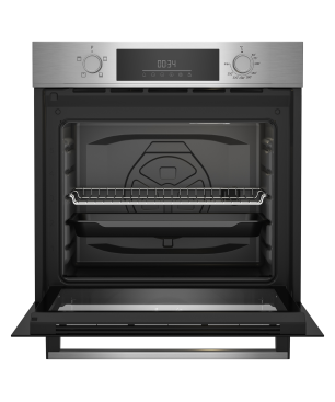 BEKO BBSC1132T0X, Einbau-Backofen-Set (Glaskeramik-Kochfeld, A, 74 Liter)