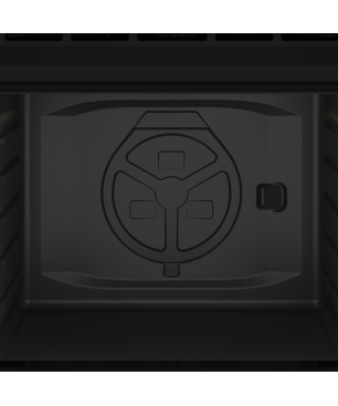 BEKO BBSC1132T0X, Einbau-Backofen-Set (Glaskeramik-Kochfeld, A, 74 Liter)