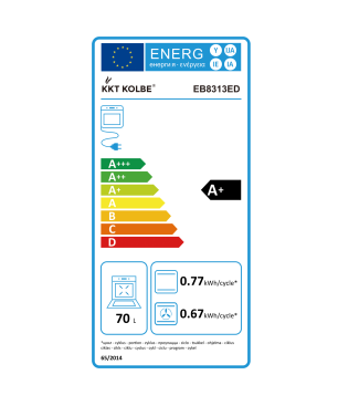 KKT KOLBE SET83134FZ, Herdset (Induktion, A+, 70 Liter)